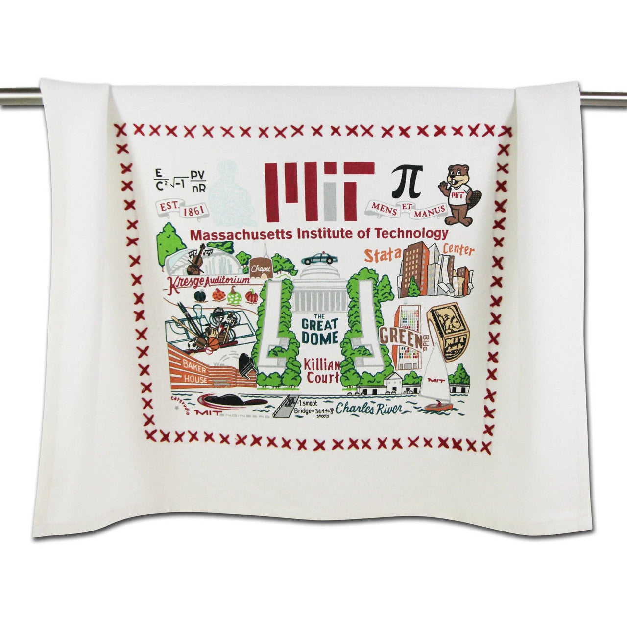 Catstudio Massachusetts Institute of Technology Dish Towel