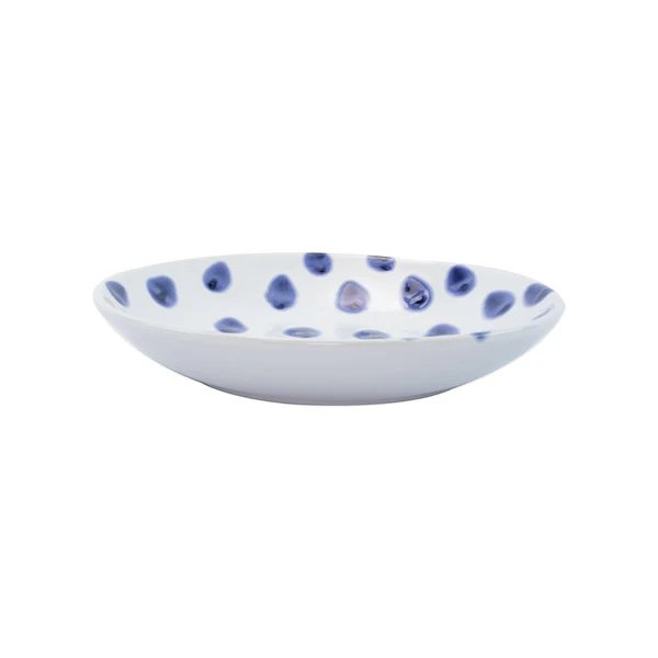 Viva By Vietri Santorini Dot Pasta Bowl