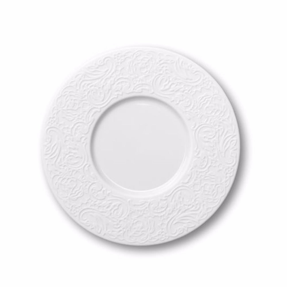 Degrenne L Couture Round Tea Saucer White