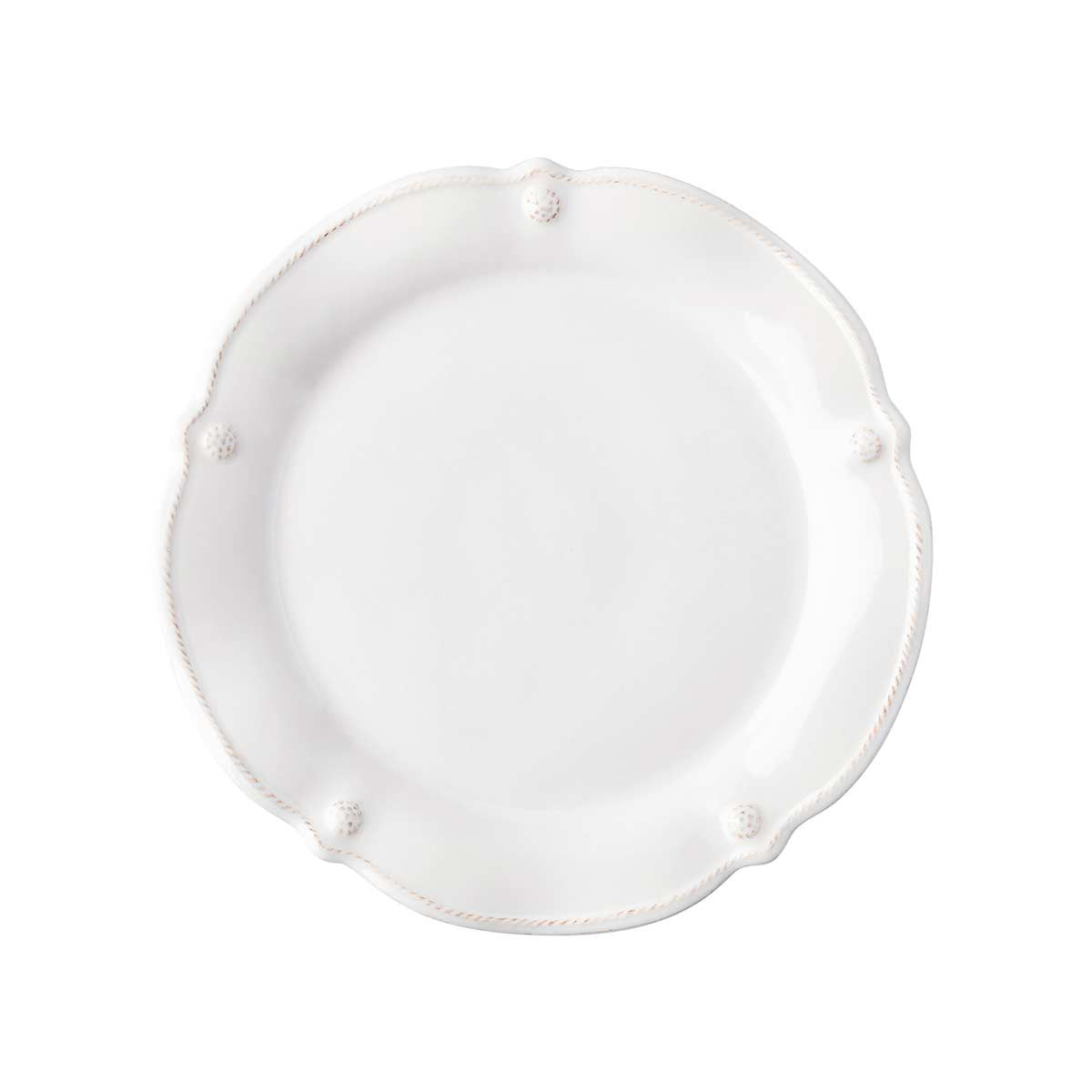 Juliska Berry & Thread Flared Side / Cocktail Plate - Whitewash