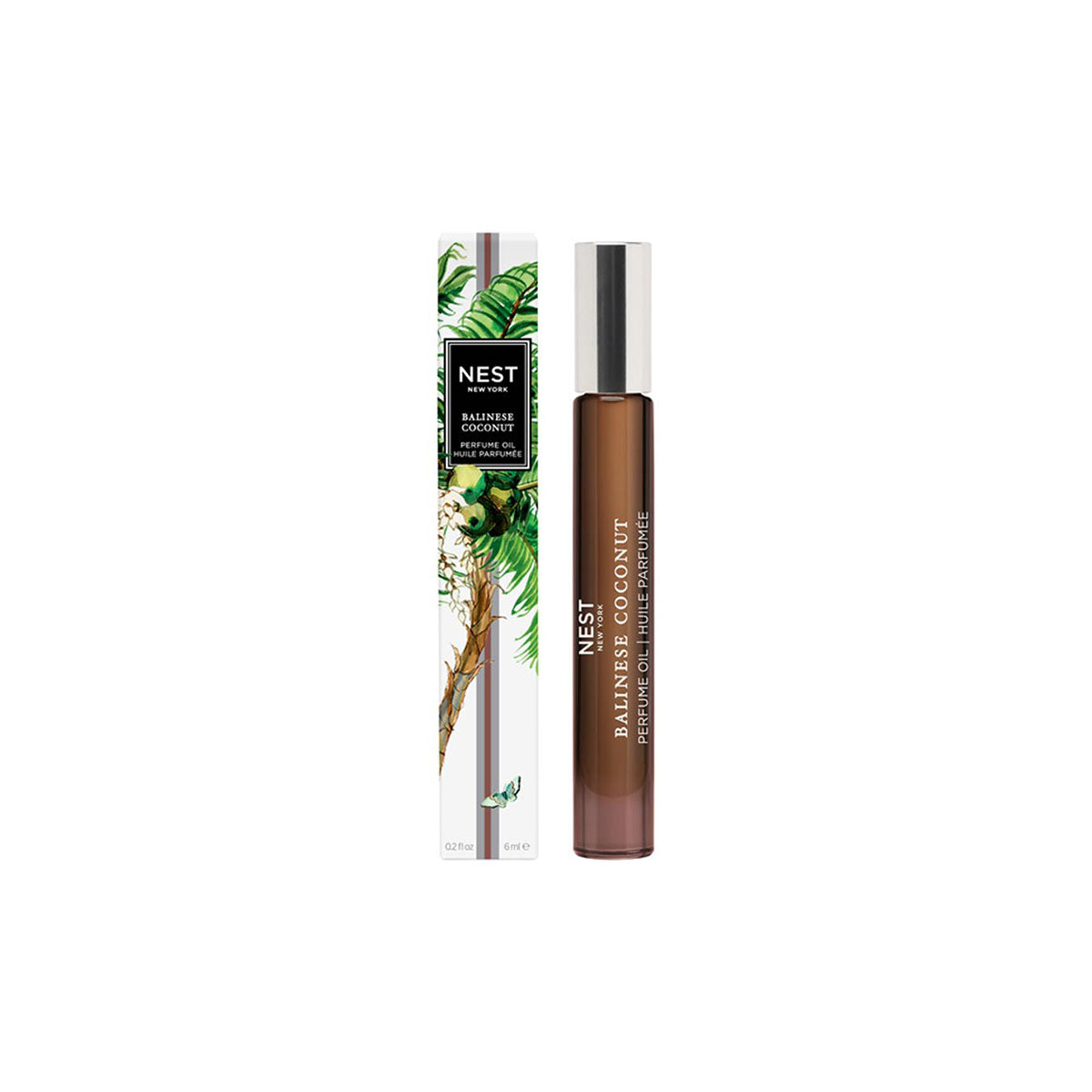Nest Fragrances Balinese Coconut Perfume Oil Rollerball 0.2 fl oz
