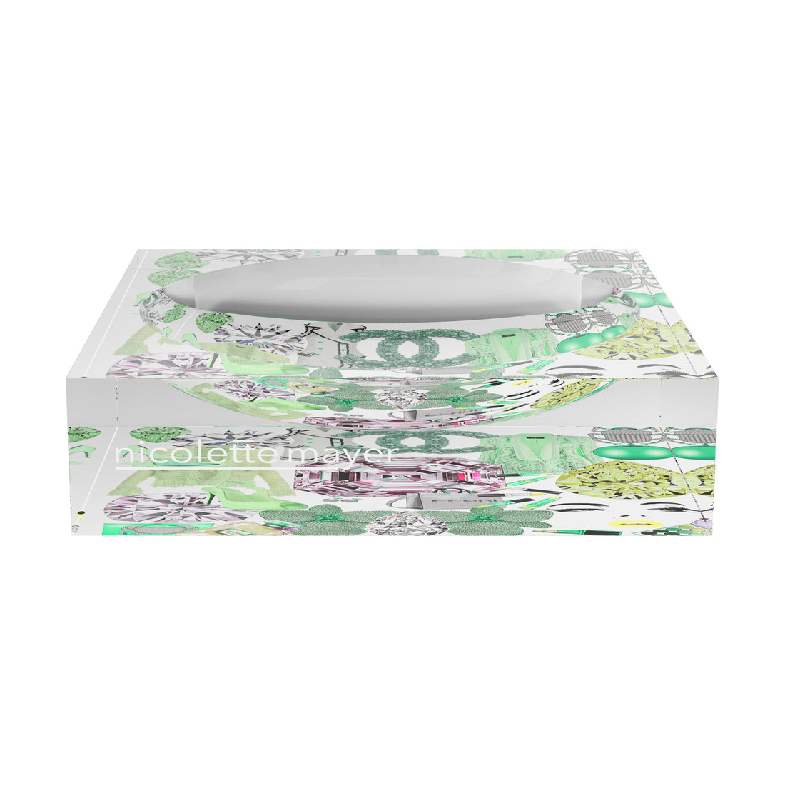 Nicolette Mayer Bougie Women Mint Lilac Acrylic Candy