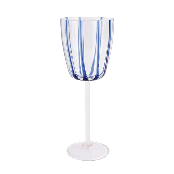 Vietri Nuovo Stripe Wine Glass