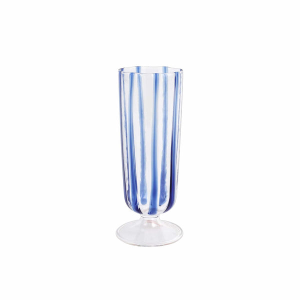Vietri Nuovo Stripe Champagne Glass