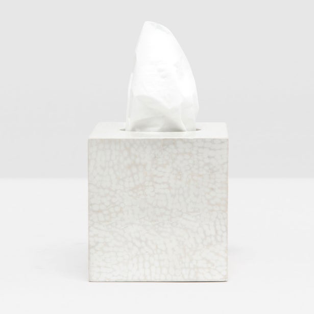 An image of Pigeon and Poodle Callas Tissue Box Holder