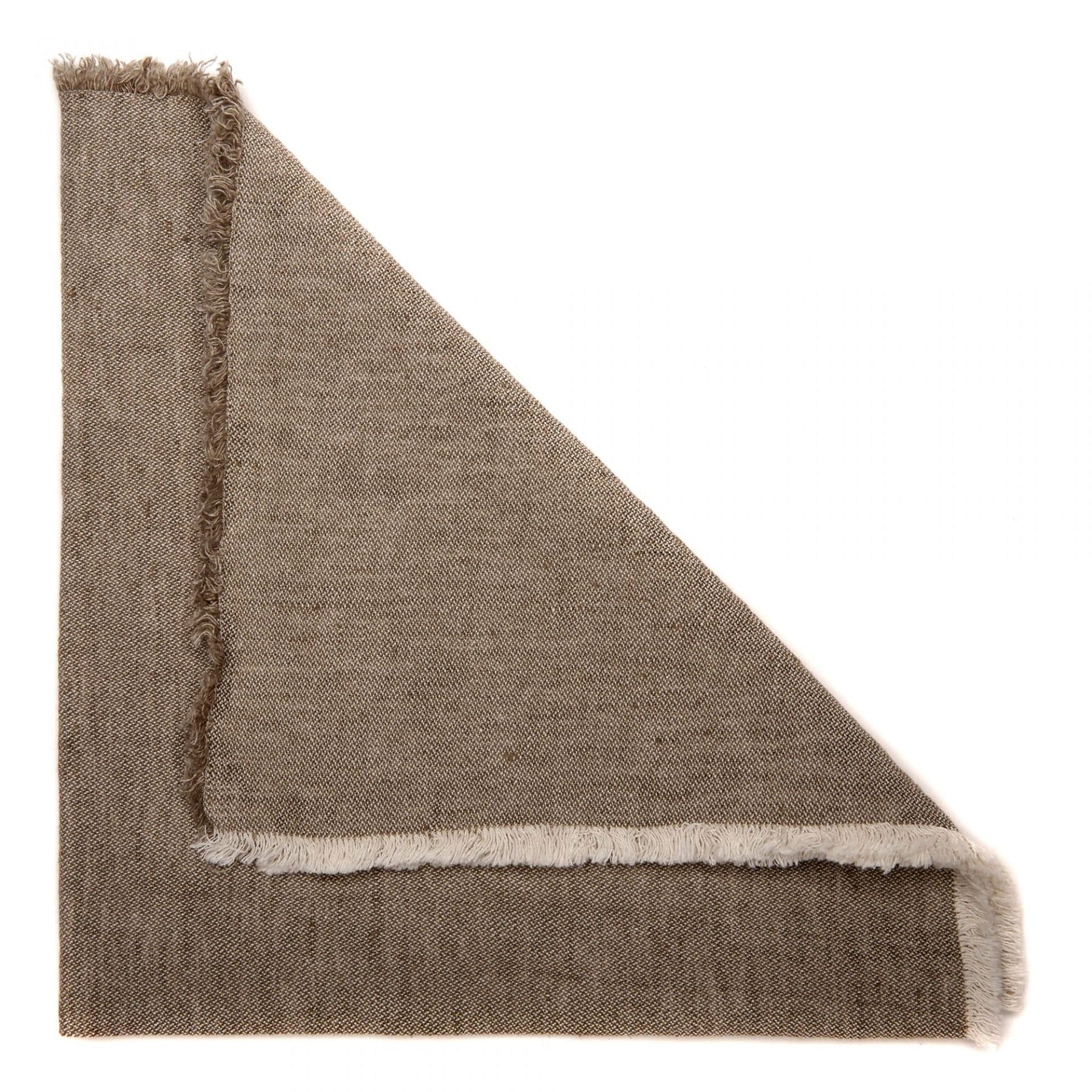 An image of Deborah Rhodes Washed Fringe Napkin - Set of 4