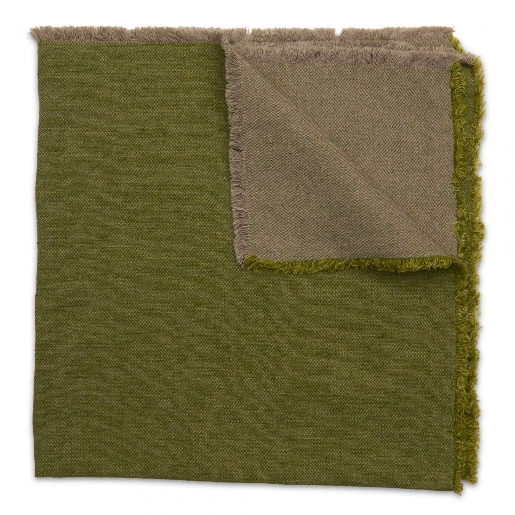 An image of Deborah Rhodes Washed Fringe Napkin - Set of 4