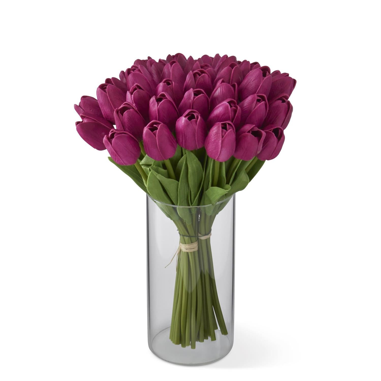 K&K Real Touch Mini Tulip Bundle (12 stems)
