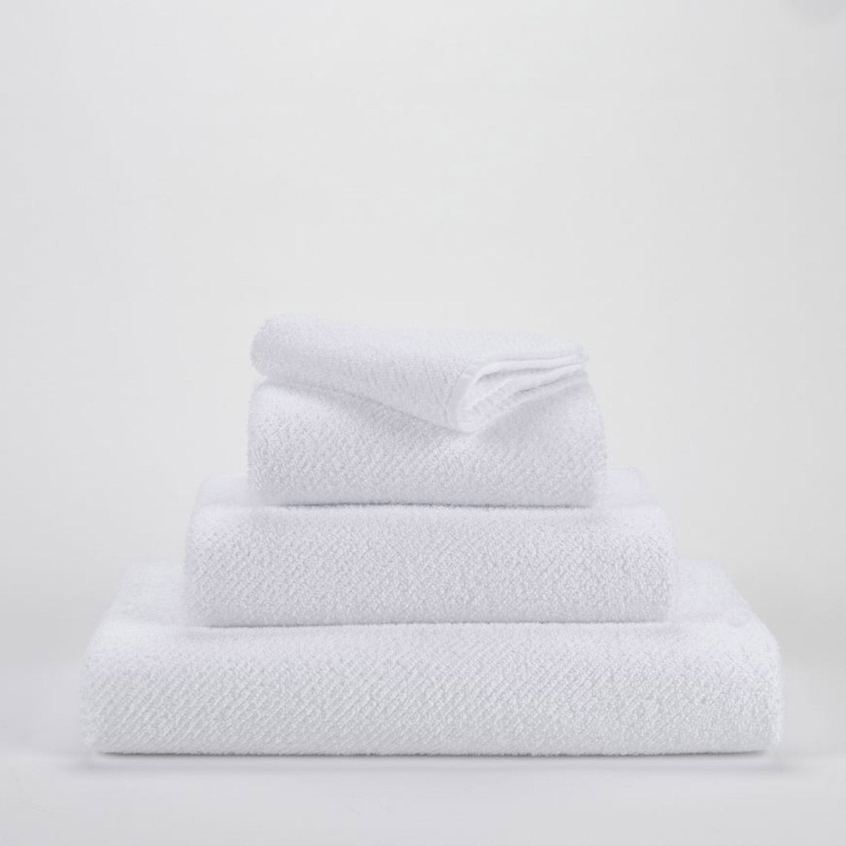 An image of Abyss & Habidecor Twill Bath Sheet - White