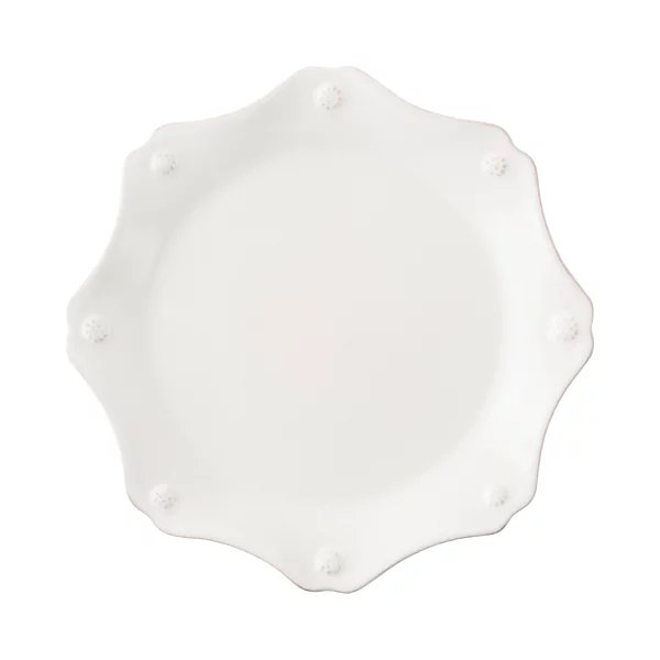 Juliska Berry & Thread Scalloped Dessert/Salad Plate