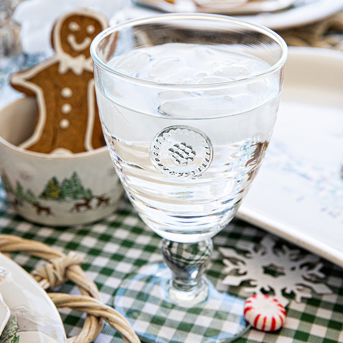 Juliska Berry & Thread Footed Goblet