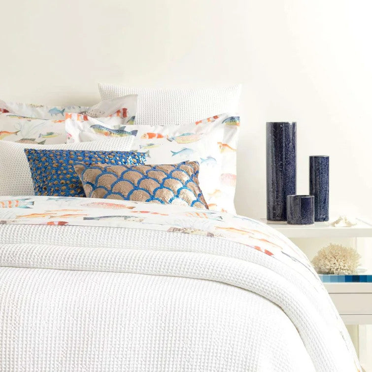 An image of Pine Cone Hill Bed 101 Bubble Matelasse Coverlet