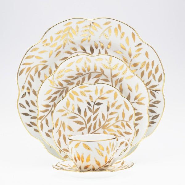 Royal Limoges Olivier Gold Cream Soup Saucer
