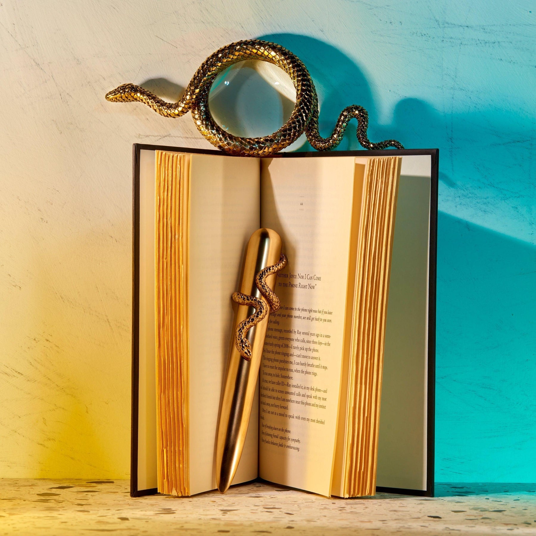 L'Objet Snake Letter Opener - Gold