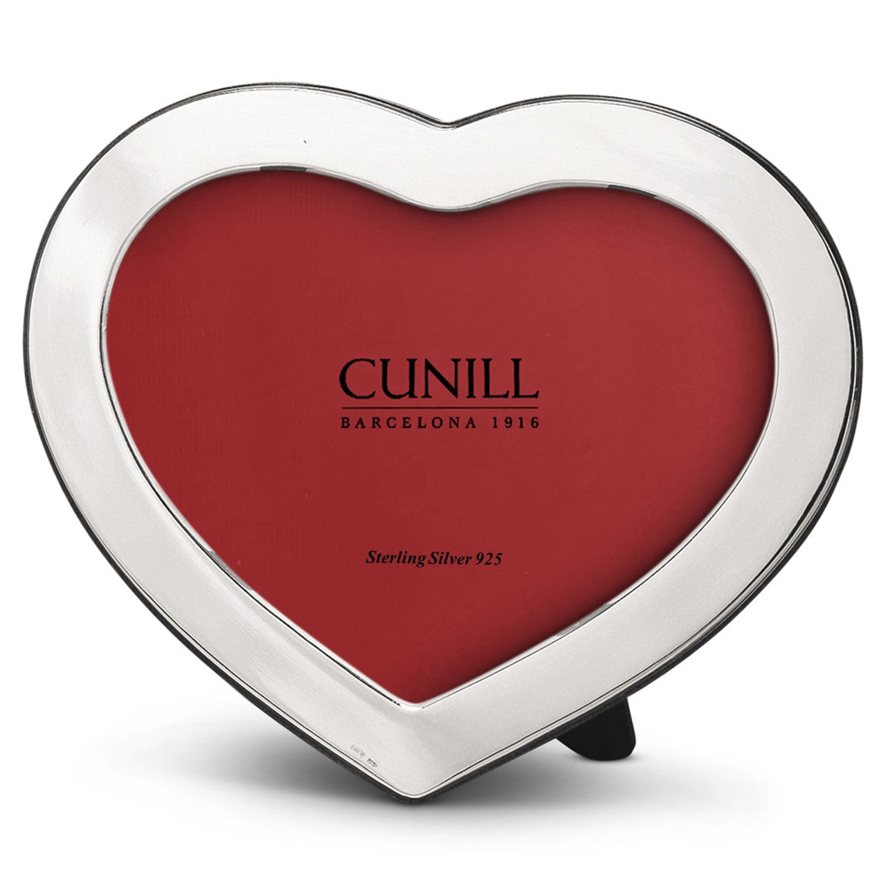 Cunill Sterling Silver Heart Picture Frame - 2 x 3