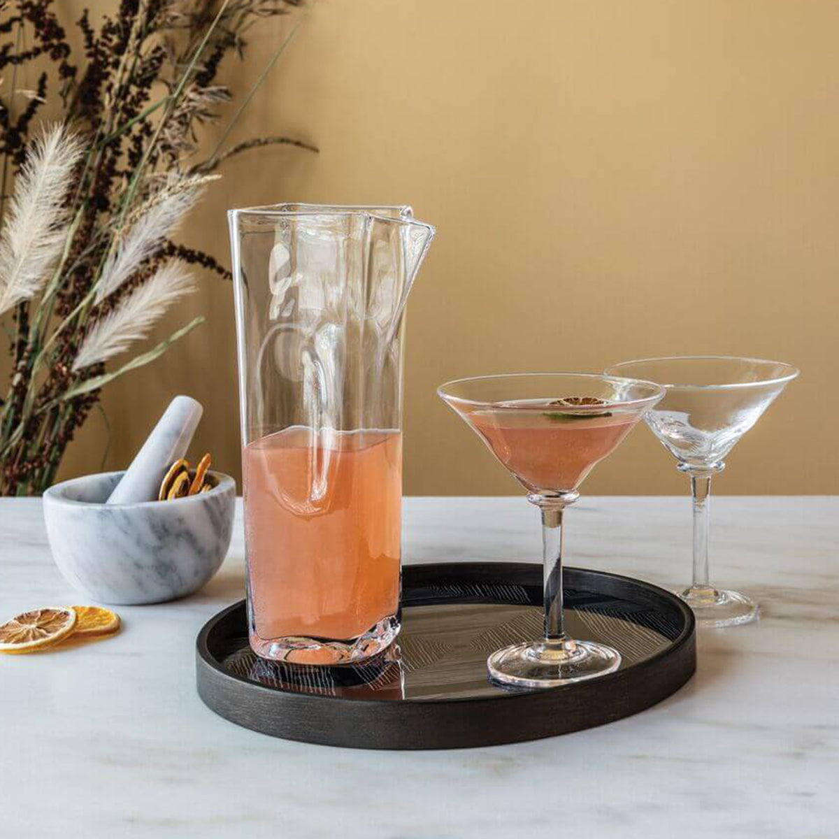 Simon Pearce Woodbury Cocktail Carafe