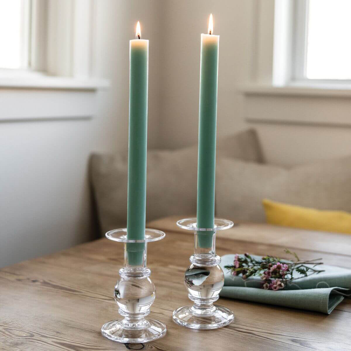 Simon Pearce Hartland Candlestick - S - Set of 2