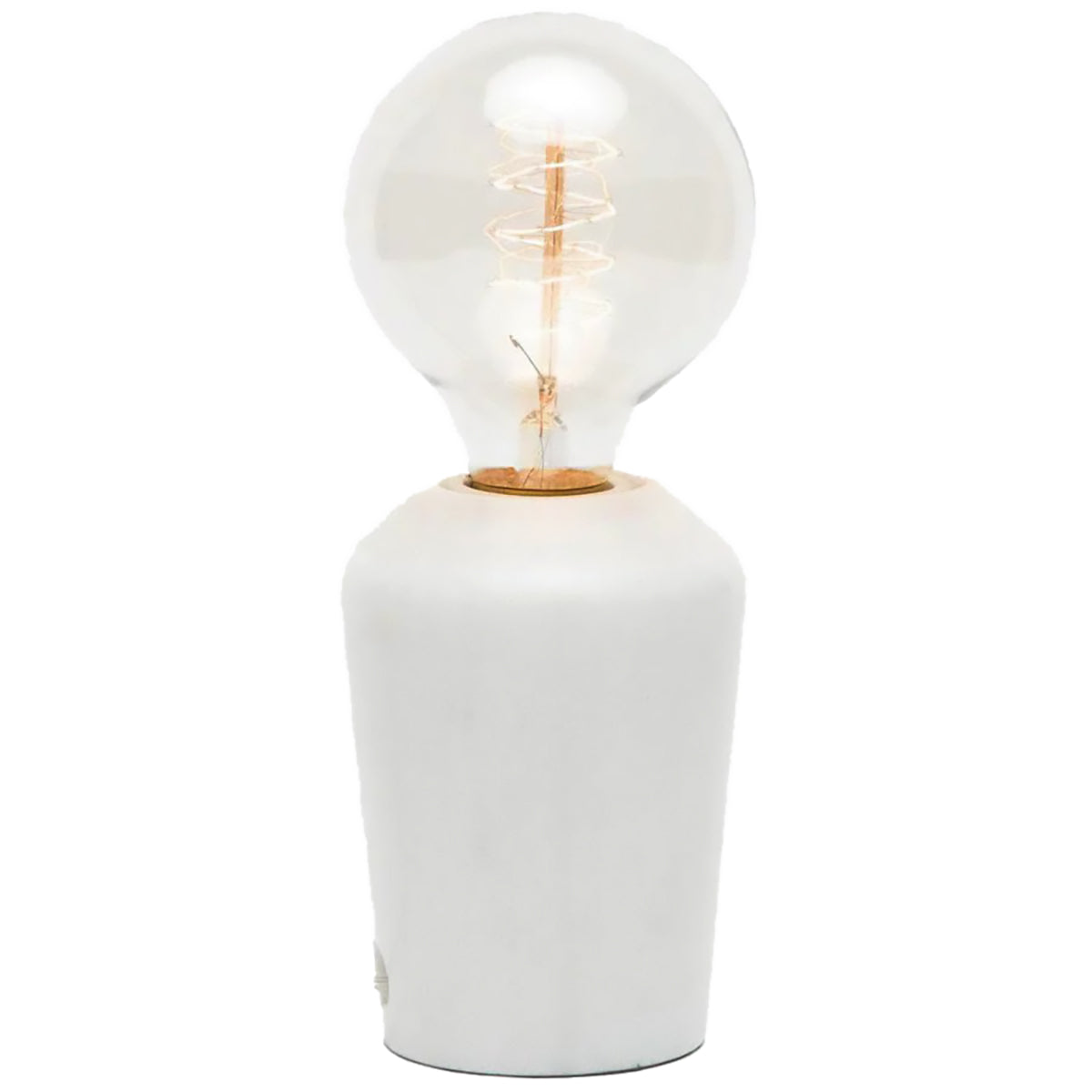 An image of Made Goods Grazia Bookcase Light - Crystal White Marble - Set of 2 with Bulb