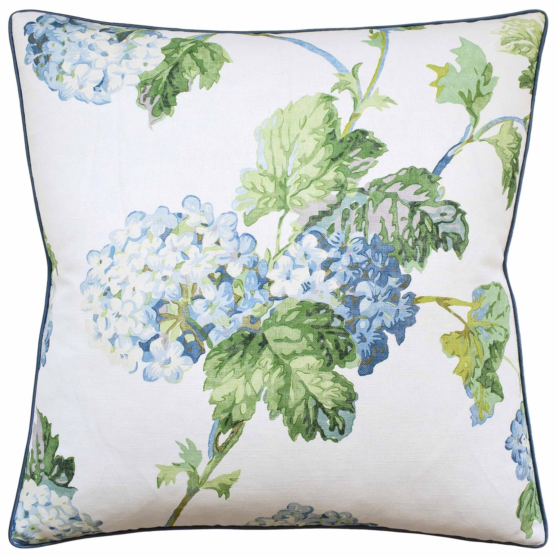 An image of Ryan Studio Decorative Pillow  Sussex Hydrangea