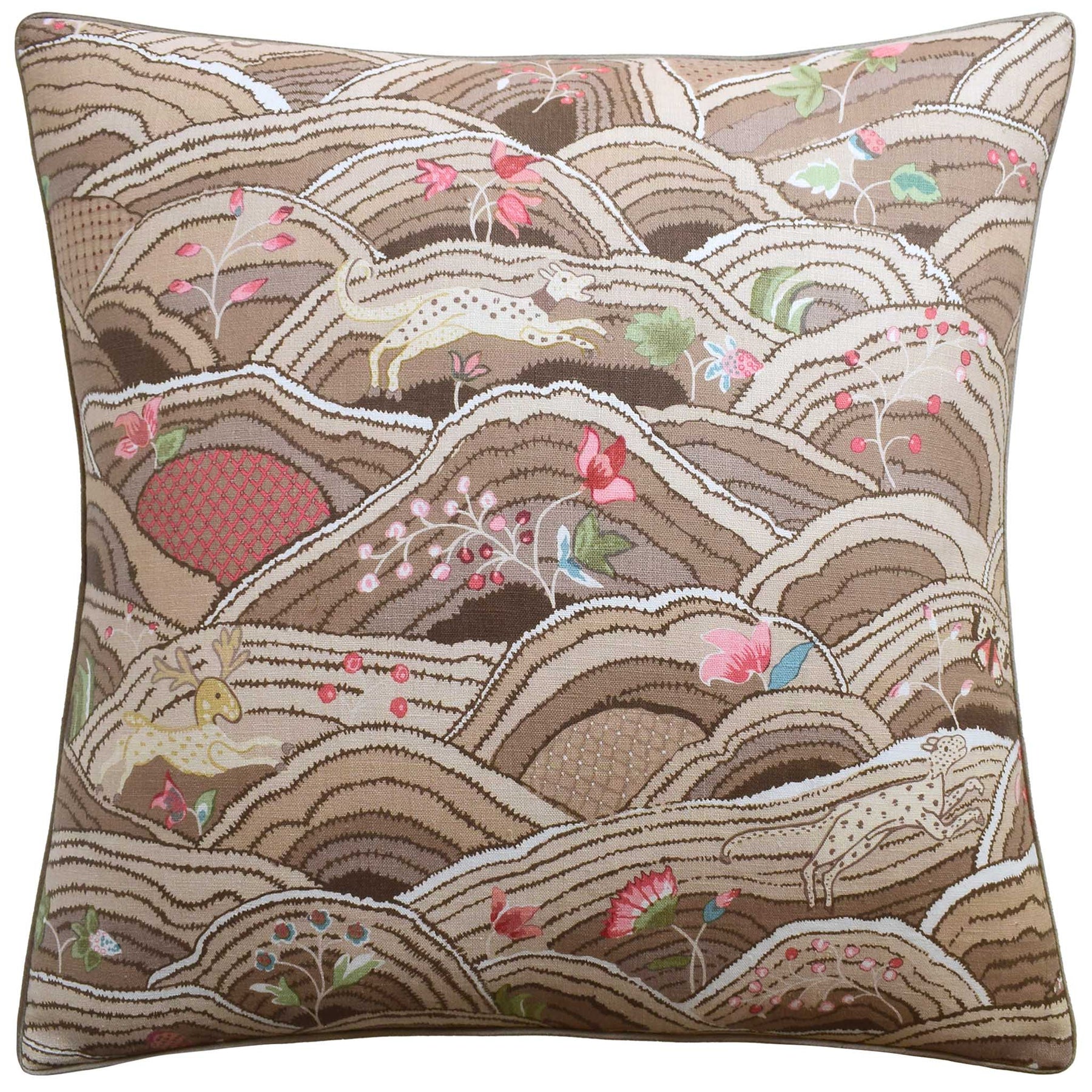 An image of Ryan Studio Rolling Hills 22" Decorative Pillow