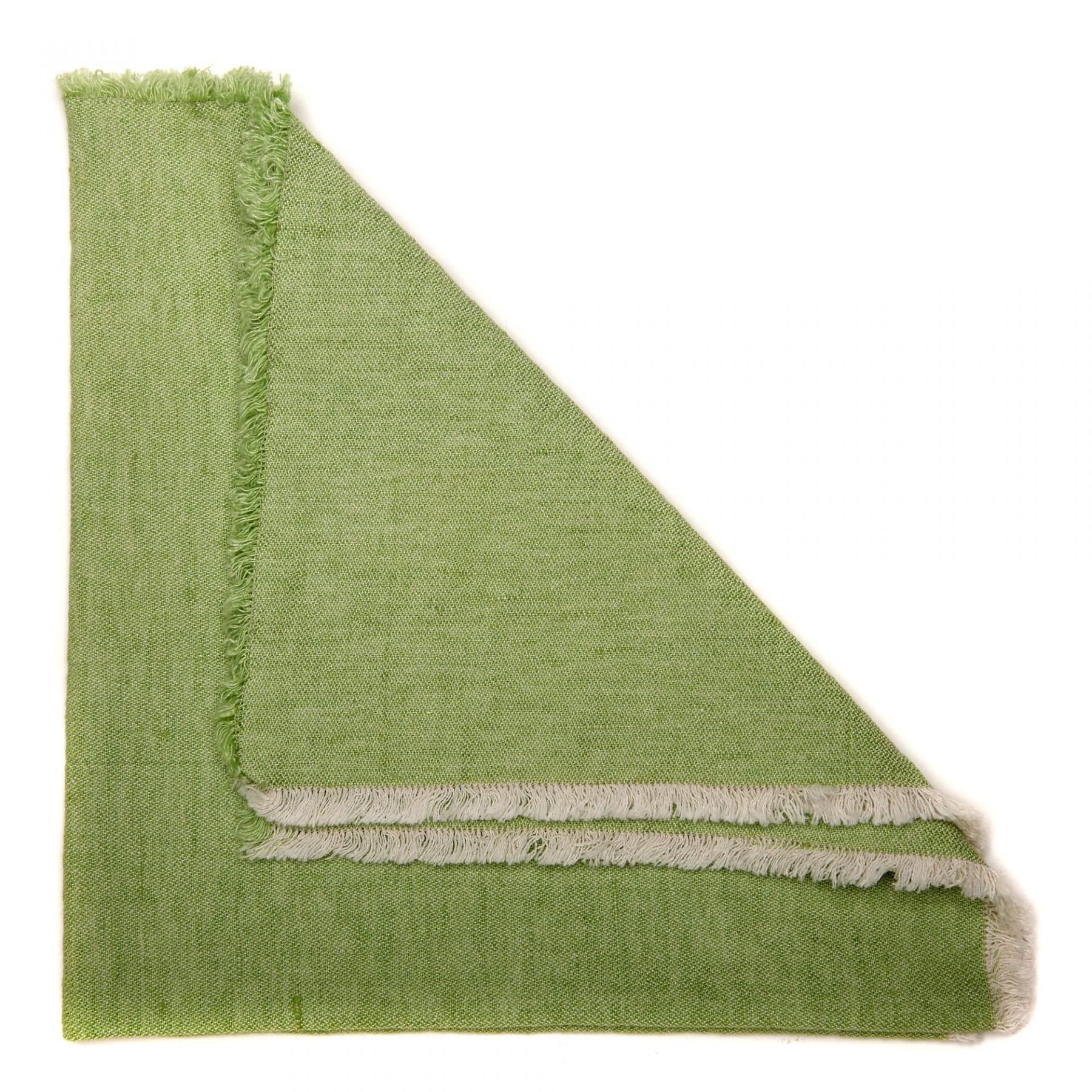 An image of Deborah Rhodes Washed Fringe Napkin - Set of 4