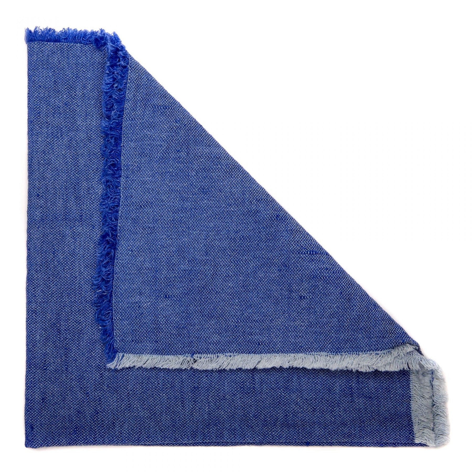 An image of Deborah Rhodes Washed Fringe Napkin - Set of 4