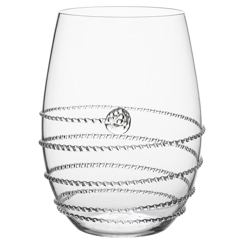 Juliska Amalia Stemless White Wine Glass