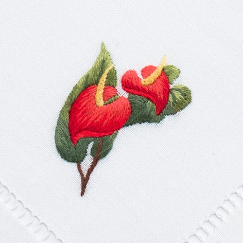 Henry Handwork Tropical Cocktail Napkins - Set of 4