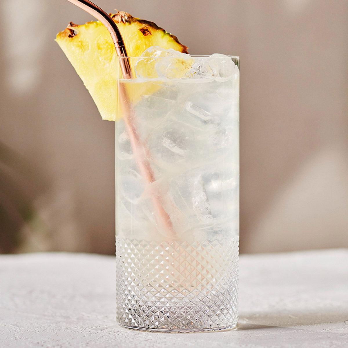 Richard Brendon Diamond Highball Glass