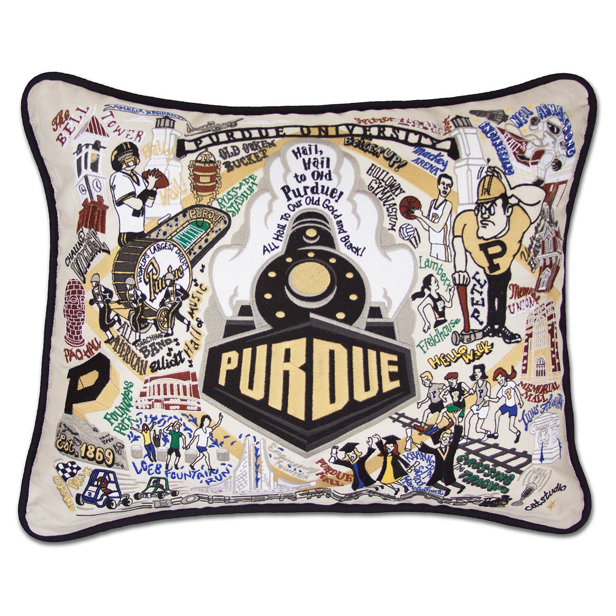 Catstudio Purdue University Pillow