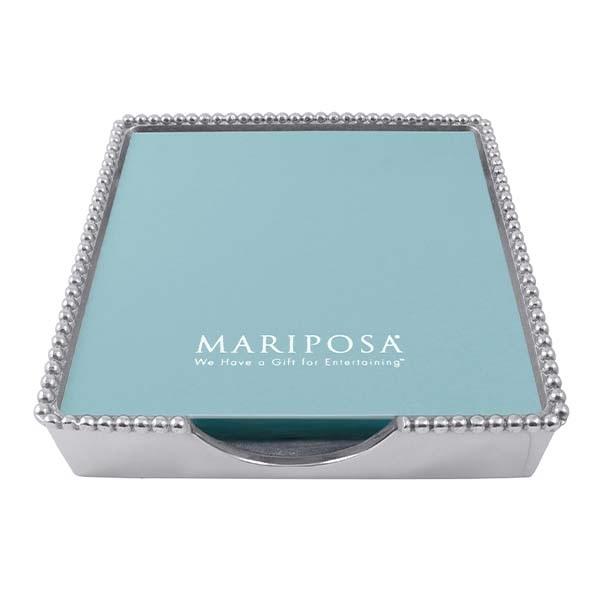 Mariposa Beaded Luncheon Napkin Holder with Insert