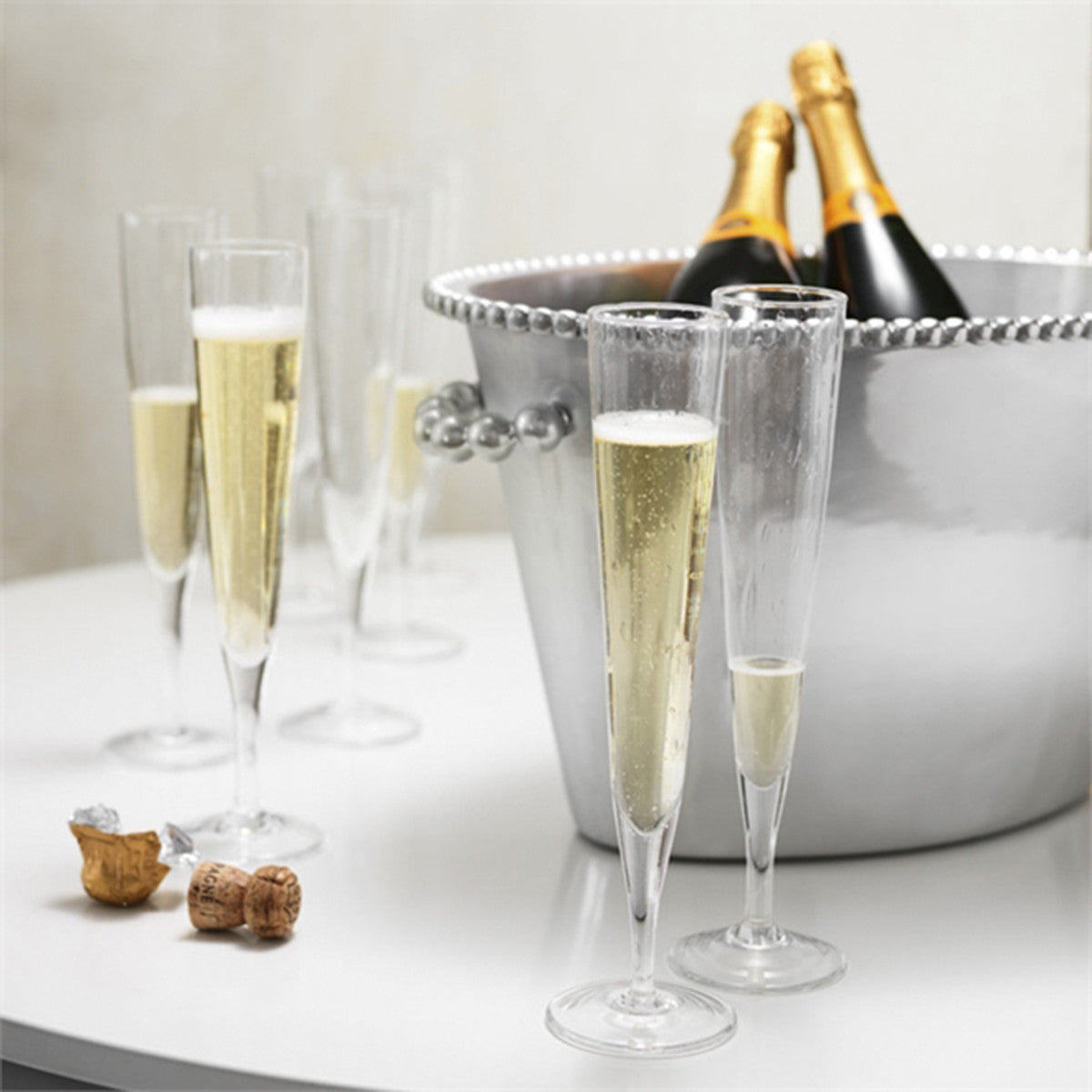 Mariposa Bellini Champagne Flute
