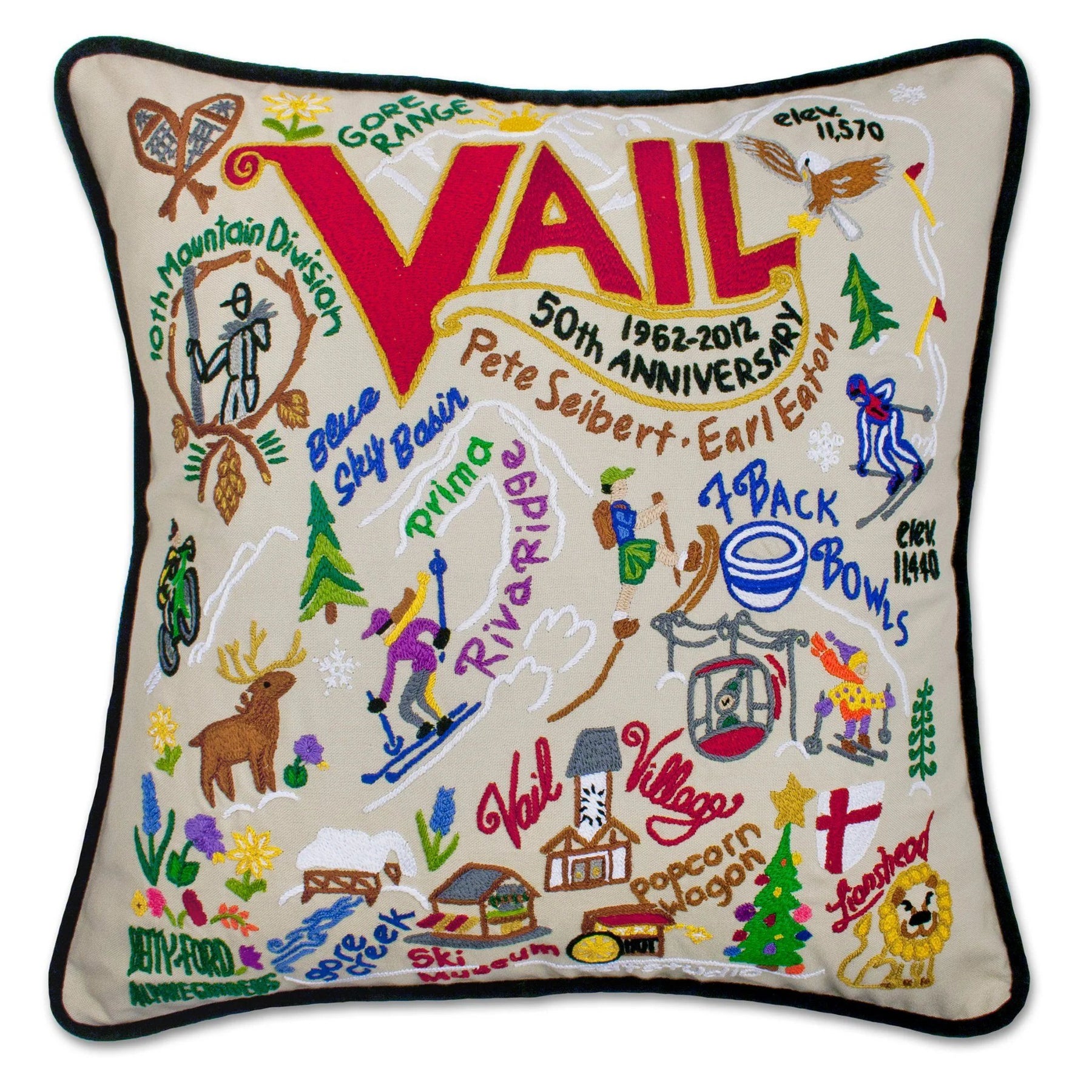 An image of Catstudio Ski Vail Pillow