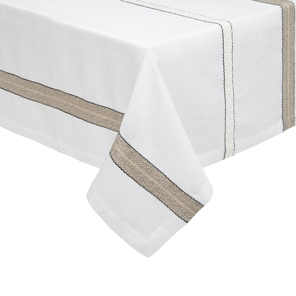 An image of Mode Living Puglia Tablecloth 70" x 162"