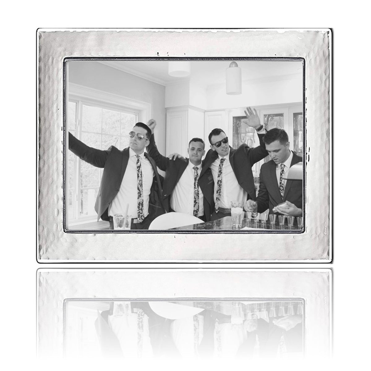 An image of Cunill Hammered Picture Frame - 8 x 10