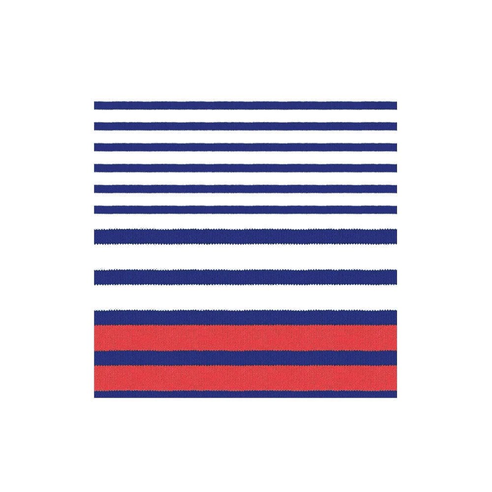Caspari Breton Stripe Cocktail Napkins