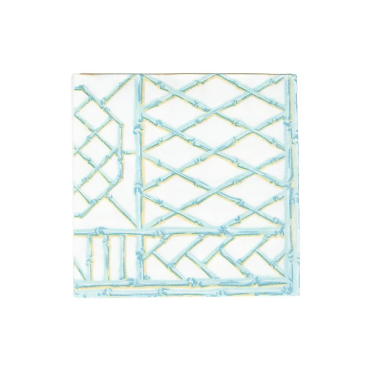 An image of Caspari Bamboo Screen Cocktail Napkins