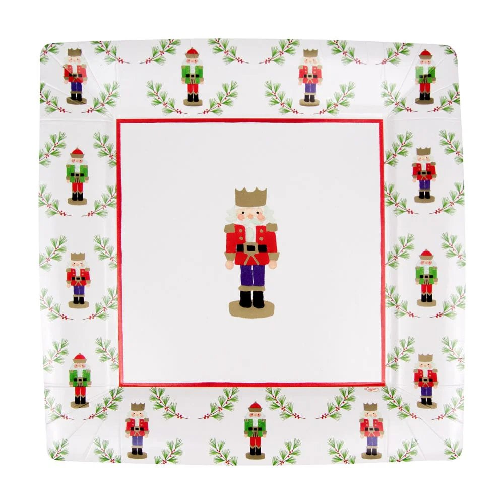 Caspari Little Nutcracker Dinner Plates