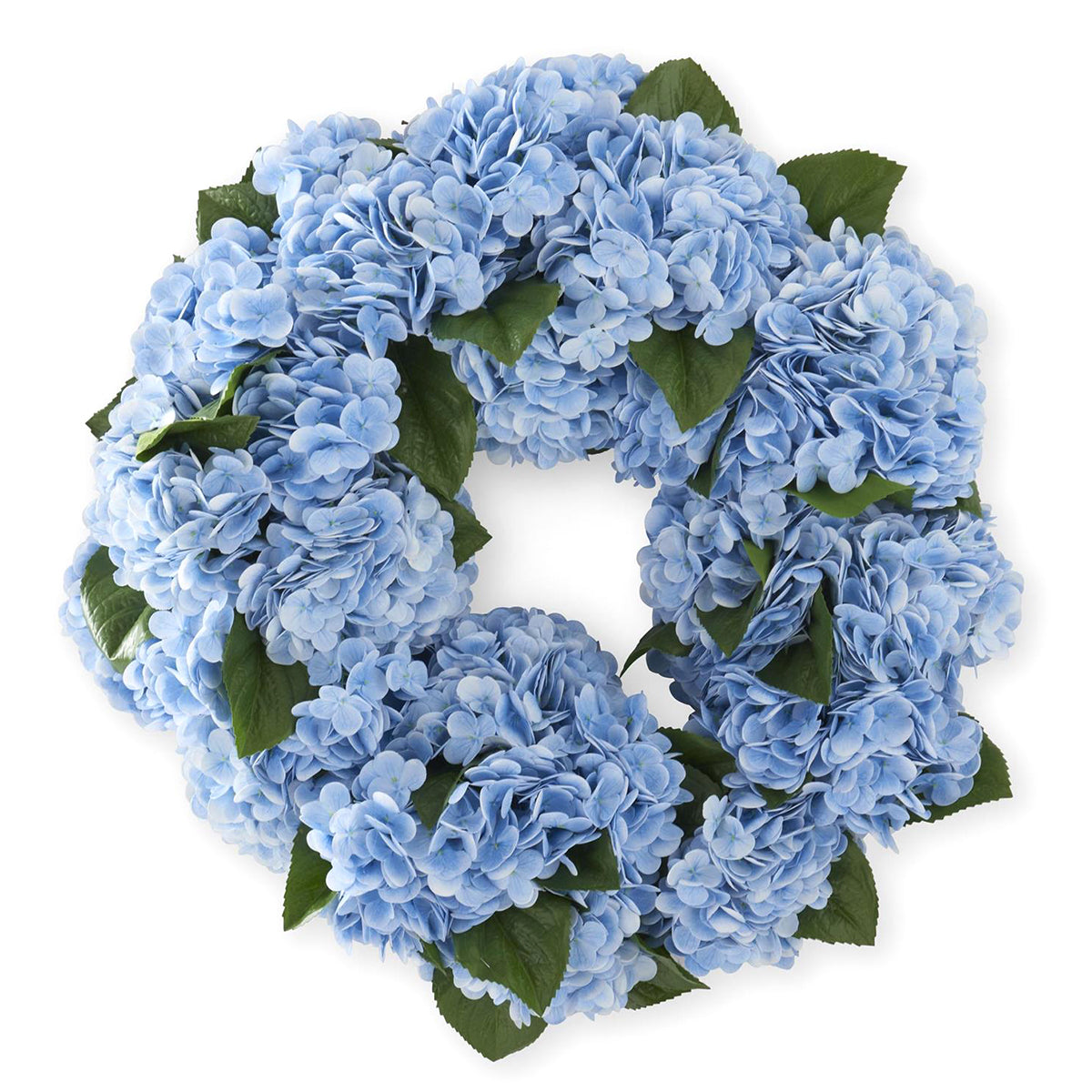 An image of K&K Interiors 30" Real Touch Hydrangea Wreath