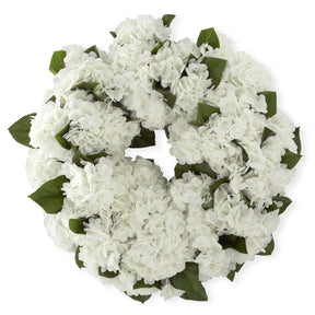 K&K Interiors 30" Real Touch Hydrangea Wreath