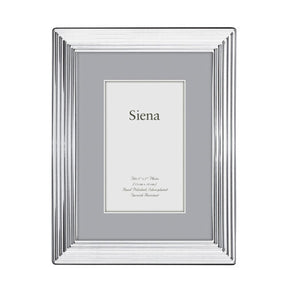 Siena Ridged Silverplate Frame