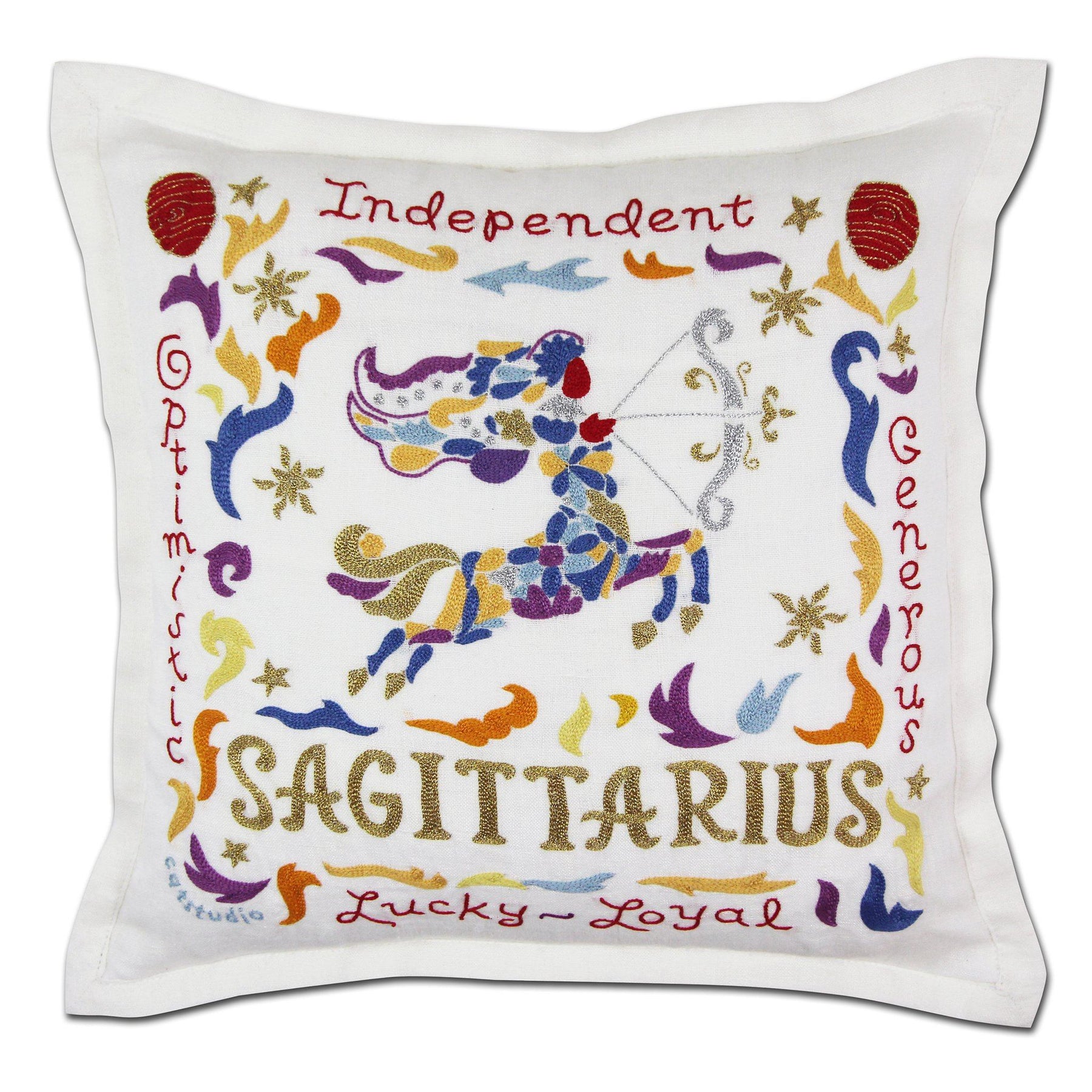 An image of Catstudio Sagittarius Pillow