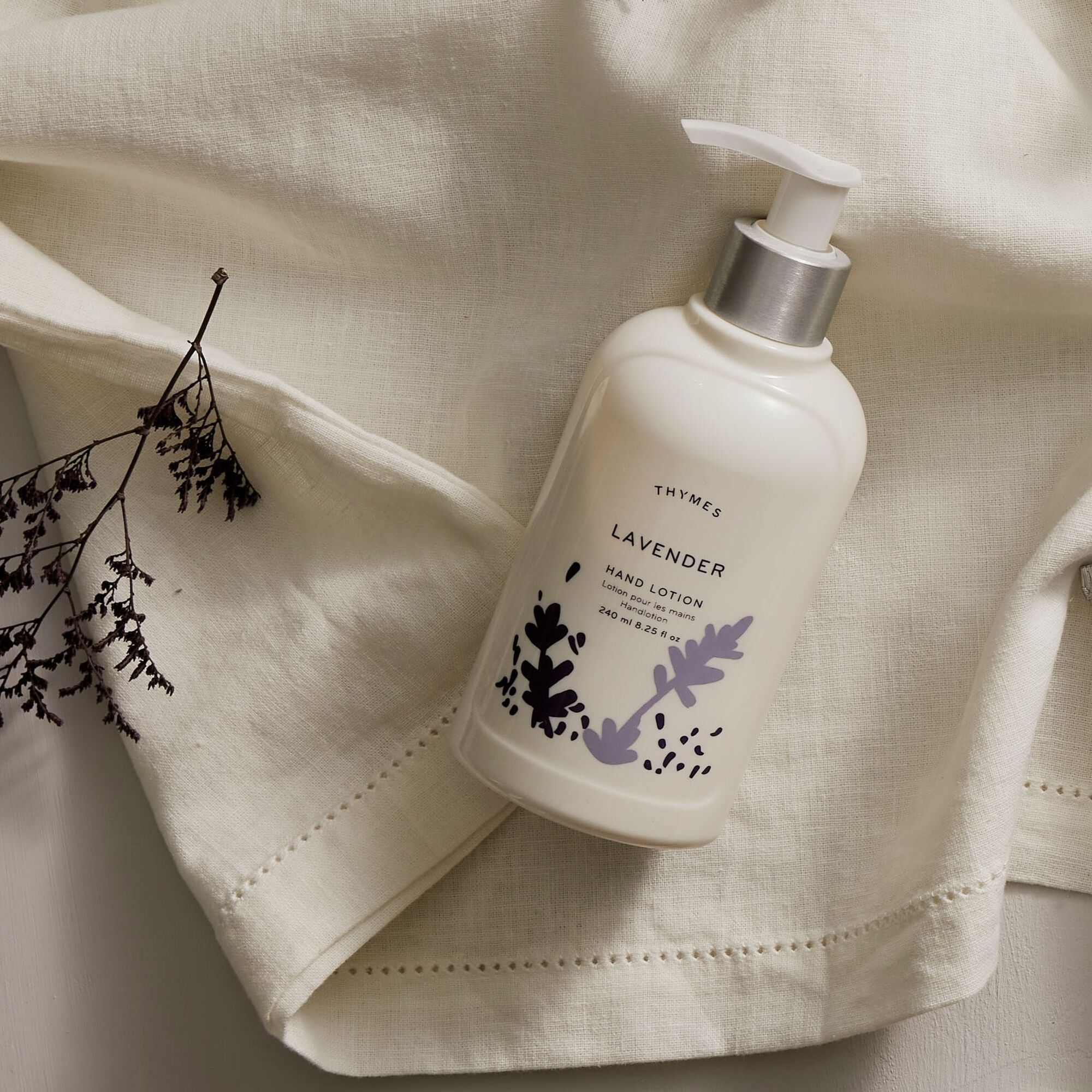 Thymes Lavender Hand Lotion 8.25 fl oz