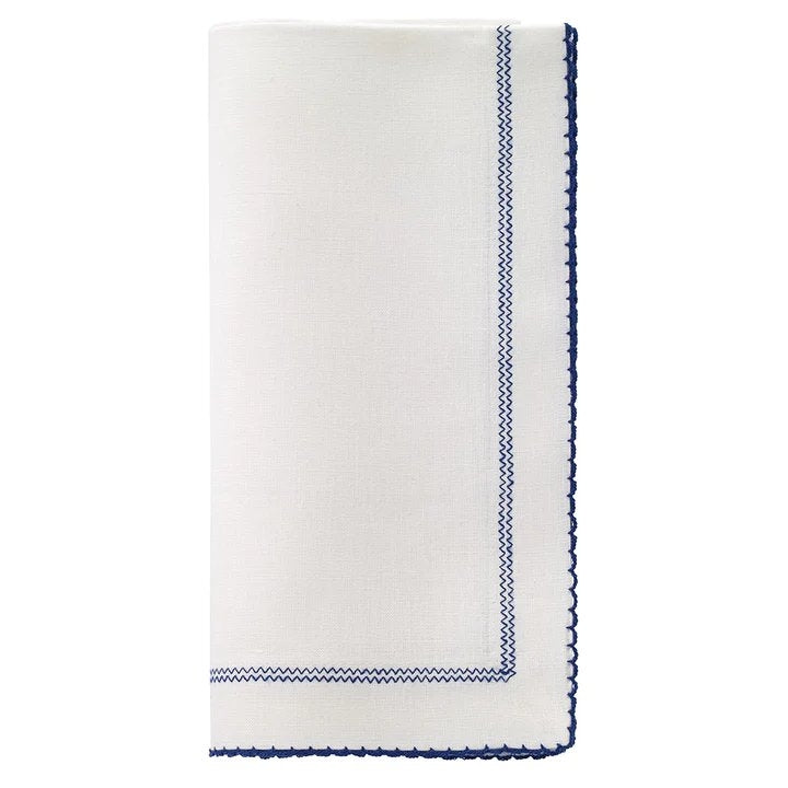 Bodrum Picot Set of 4 Dinner Napkin