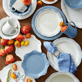 Juliska Berry & Thread Scalloped Dessert/Salad Plate
