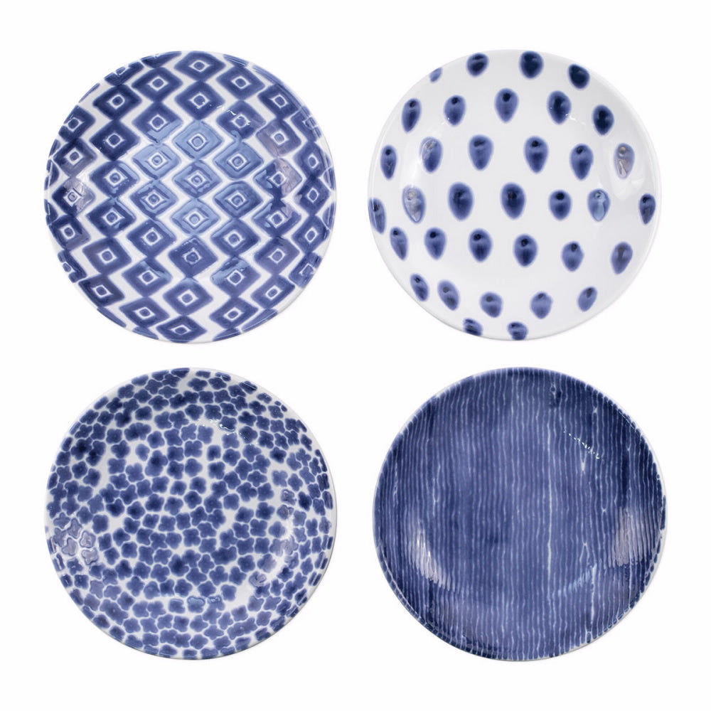 An image of Viva By Vietri Santorini Assorted Pasta Bowls - Set Of 4
