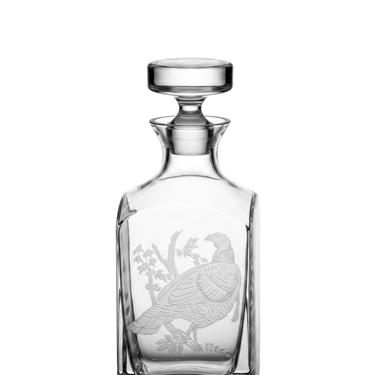 An image of Julie Wear Designs Upland Game Birds Wild Turkey Decanter