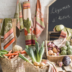 Coucke Courges Tea Towel