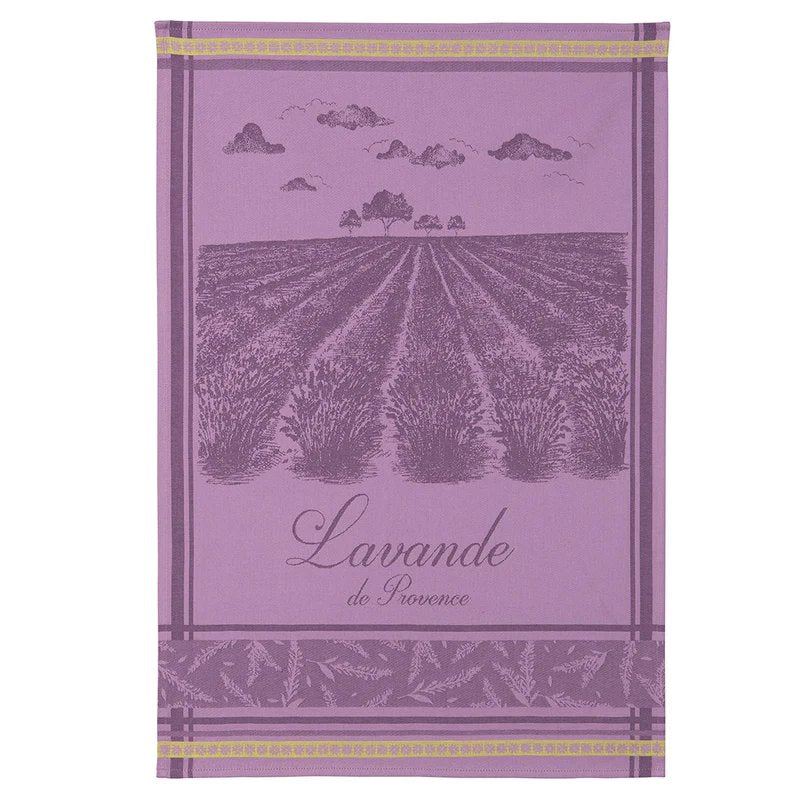 Coucke Champs de Lavande Tea Towel