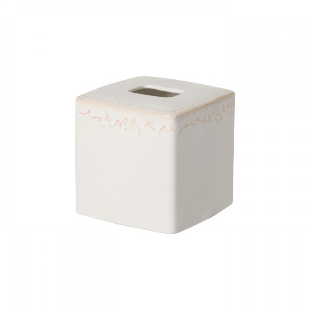 An image of Casafina Taormina Stoneware Tissue Box